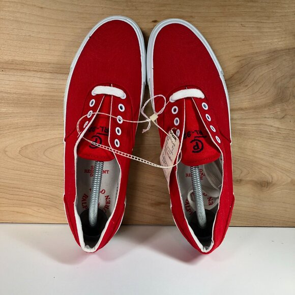 Polo Ralph Lauren CP RL-92 1992 Canvas Shoes 90s 132102 Red Size 8D Vintage NWT main image 7